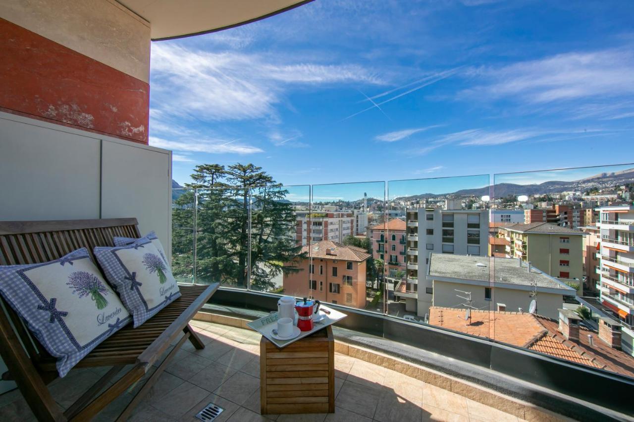 Panoramic Penthouse - Happy Rentals Lugano Ngoại thất bức ảnh